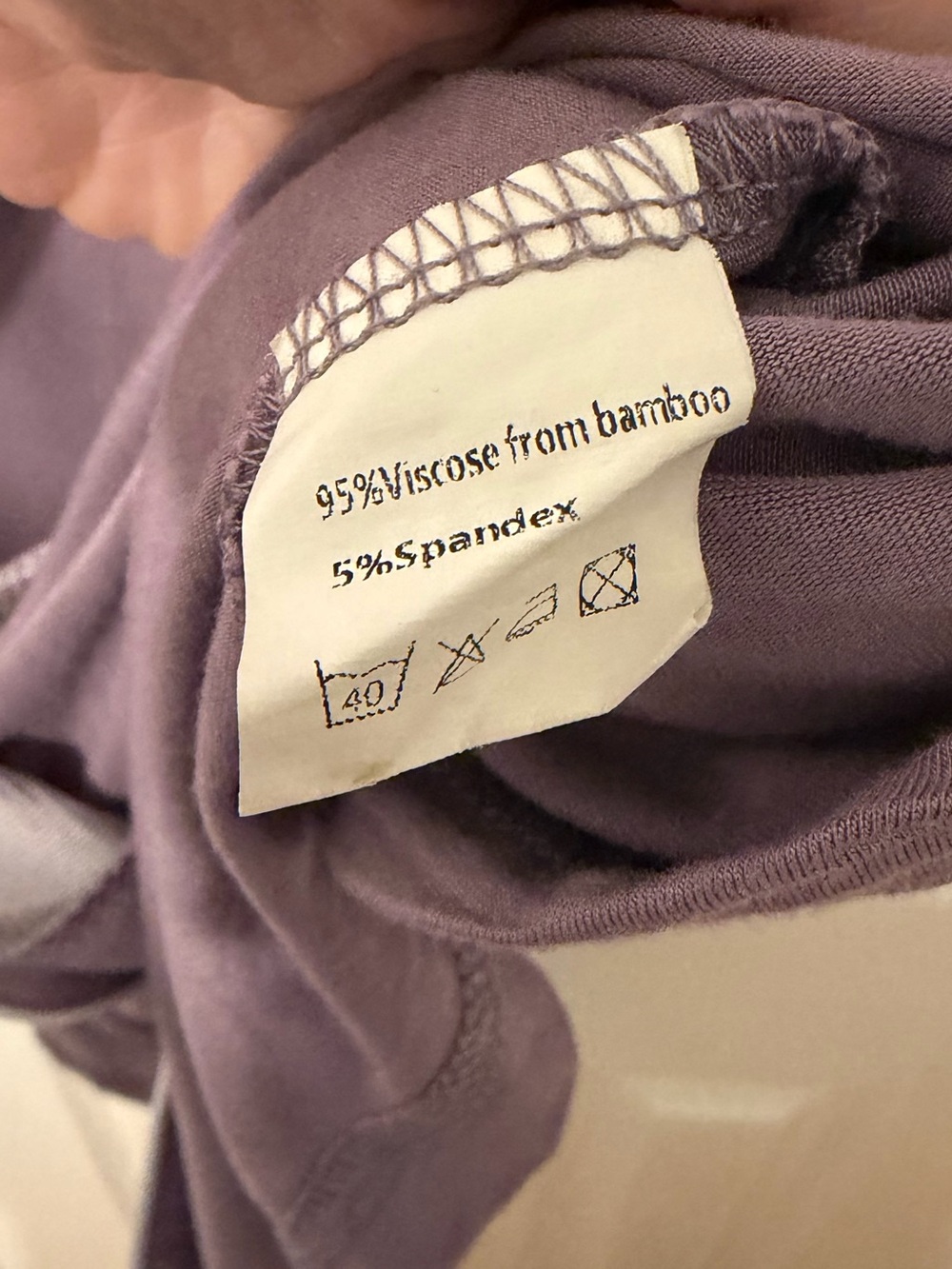 Senert- Women’s Button Down Nightgown - Purple XXL - Picture 4 of 4